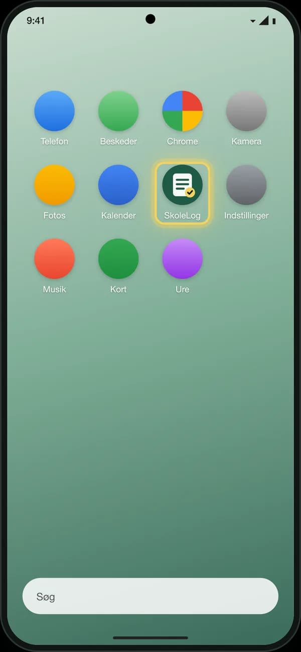 Android, trin 4: Færdig